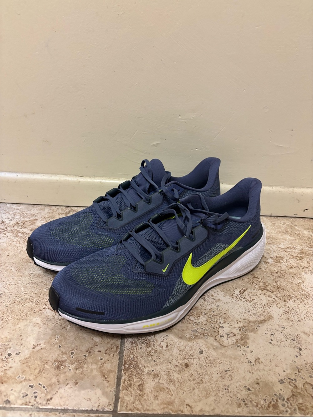 Nike Air Zoom Pegasus 41 Mens Running Shoes Blue Volt FD2722-501 Size 15